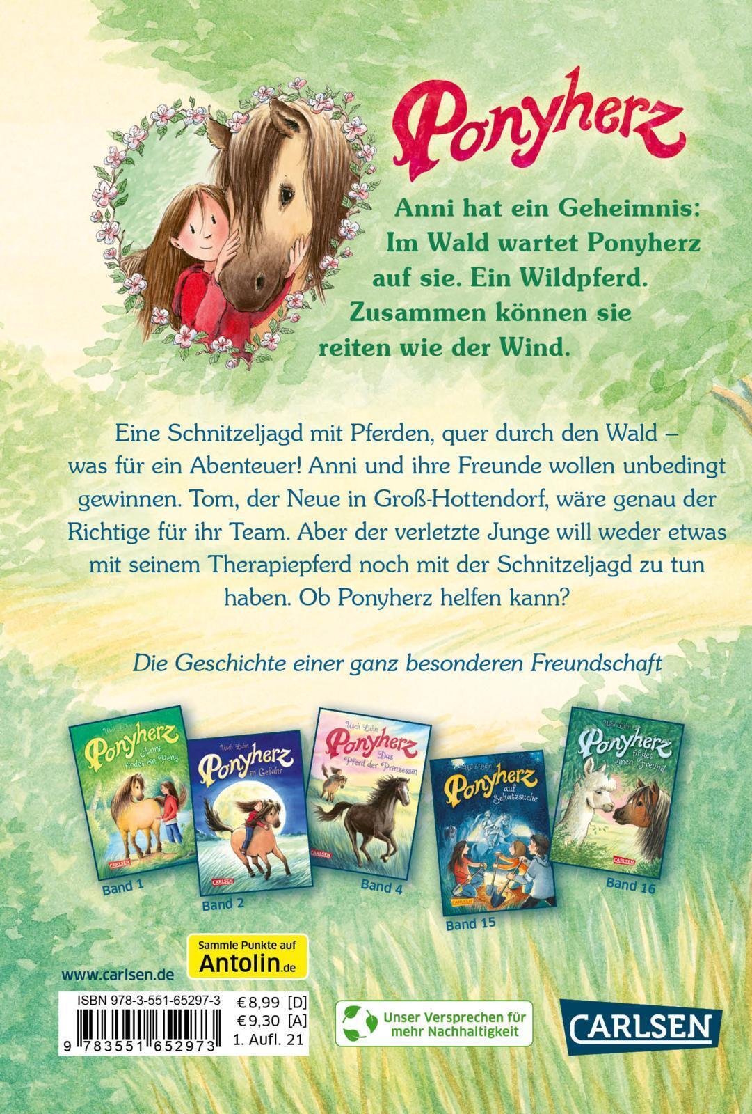 Thumbnail - Ponyherz 17: Ponyherz Und Die Wilde Schnitzeljagd | Usch Luhn |