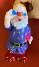 NANO BIANCANEVE PUPAZZO DI GOMMA Disney Altezza 14 cm Anni '70 NO Ledra Plastic