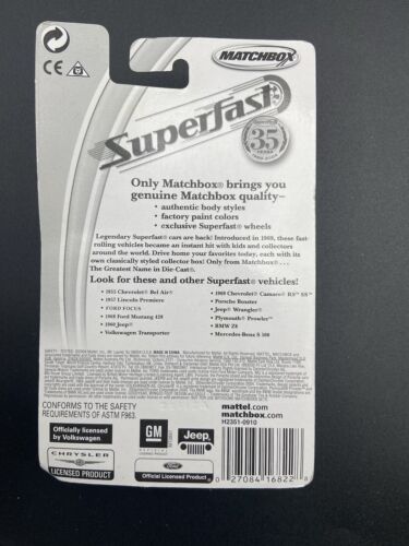 Matchbox Superfast 35 anni 1968 Ford Mustang 428 - Foto 3 di 3