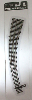 Walthers 948-83062 HO Scale Code 83 20''/24'' Radius Curved Right Hand Turnout