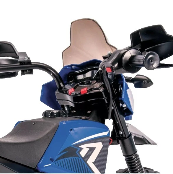 Huffy 6V Motorcycle Ride-On, Realistic Sounds, Training Wheels, 2 MPH, Blue - Image 3 of 4