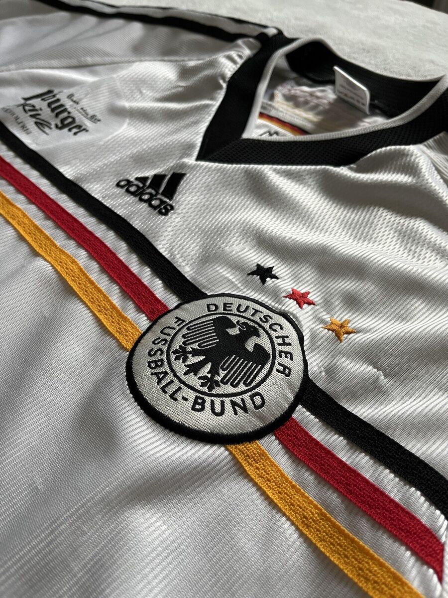 Germany - vintage 1998 World Cup home football jersey Adidas Germany - vintage 1998 World Cup home football jersey Adidas