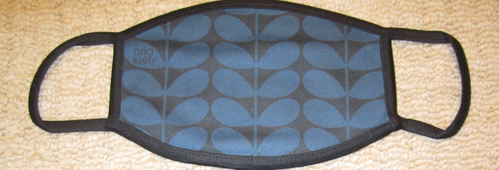 Orla Kiely Mens Face Masks Two Cotton Double Layer Washable Adult Face Covers eBay