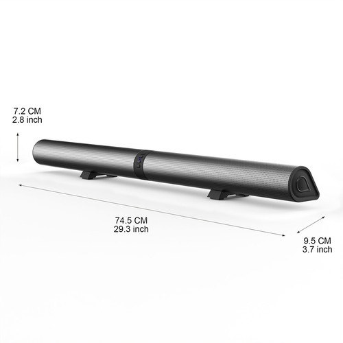 Sound Bar TV Speaker System Wireless/Wired BT Subwoofer TV Home Theater Remote - Picture 35 of 41