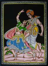 Traditional Sagram Dance Sequinned Wall Hanging * Fair Trade * 80cm x 110cm