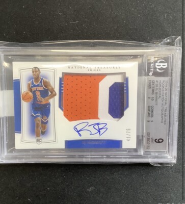 2019-20 Panini National Treasures - Rookie Patch Autographs RJ