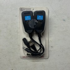 HD-CVI/TVI/AHD Passive Video Balun with Power Connectors