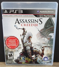 Assassin's Creed 3 III THREE - PlayStation 3 PS3 Complete CIB W/ Manual Tested