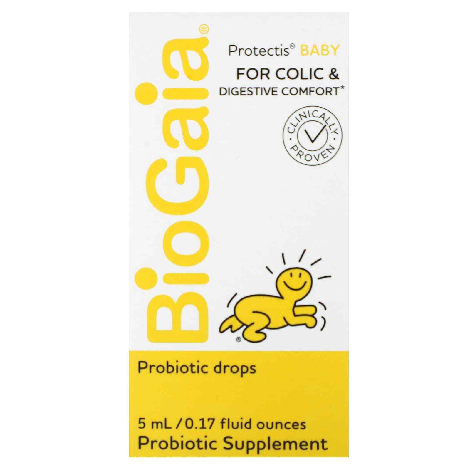 BioGaia, Protectis Baby, Probiotic Drops, 0.17 fl oz (5 ml) Colic - Digestive