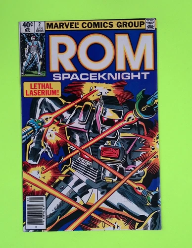Rom #2 Vol. 1 1980 Marvel Comics 1st App 8.0 Comic Book M31-100