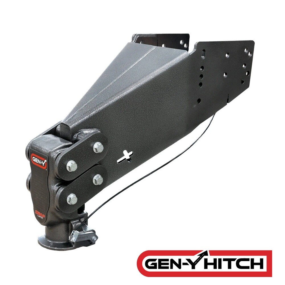 Gen-Y 30K 5th Wheel to Gooseneck Hitch Pin Box For Lippert 1621