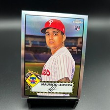 2021 Topps Chrome Platinum Anniversary #109 Mauricio Llovera Chrome Refractor RC