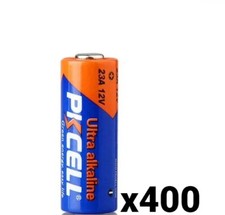 400 PKCELL A23 12V ALKALINE BATTERIES 23A 21/23 MN21 L1028 LRVO8 BRAND NEW