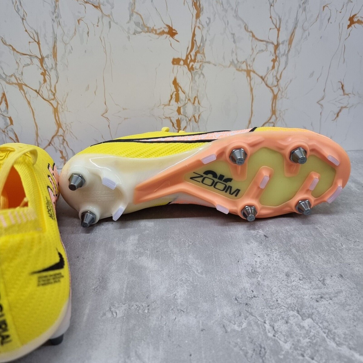 Nike Zoom Mercurial Vapor 15 Elite SG-PRO Yellow Football Boots
