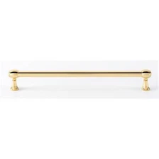 Alno A980-6-PB/NL Royale 6" Pull Unlacquered Brass