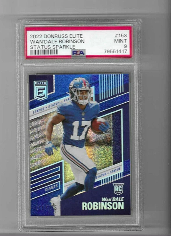 Wan'Dale Robinson Panini Donruss Elite #153 Status Sparkle