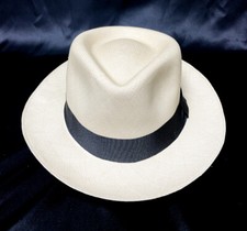 Sombrero Panamá Original Ecuador HOMBRE - MUJER "HABANO" Talla 60cm. Ala 5,5 cm 30 tejidos