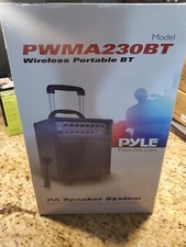 Pyle PWMA230BT - Bluetooth Wireless  Portable PA with Wireless Mic