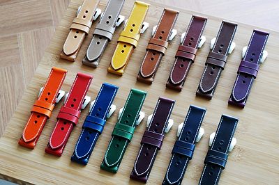 buttero panerai watch straps from Atelier Du Cuir