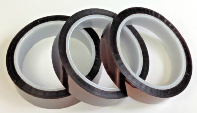 3-Pack 3/4'' Kapton Polyimide Electric Insulation Powder Coating Masking Tape