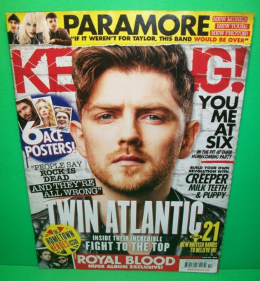 Kerrang! #1668 ~ April 29, 2017 ~ Twin Atlantic, Paramore