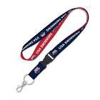 WinCraft Navy/Red Usa Swimming Lanyard with Detachable Buckle