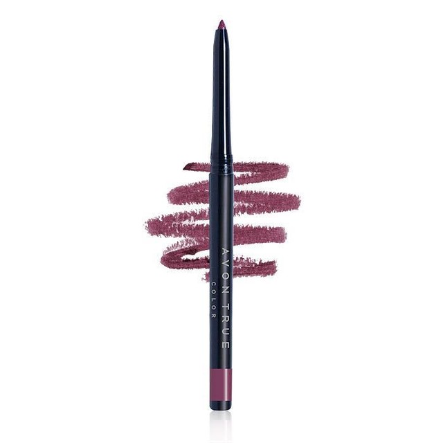 AVON TRUE COLOR GLIMMERSTICKS LIP LINER PERFECT PLUM (LOT OF 2