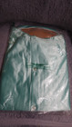 PAJAMA SET LADIES NWT "HABAND" SZ MED. GREEN PANT & TOP 100% POLYESTER NEW N/PKG — photo 4