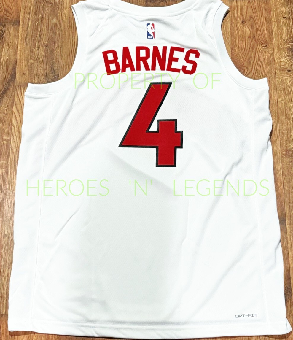 NBA RAPTORS 4 BARNES ユニフォーム　サイズ48 48/L SCOTTIE BARNES TORONTO RAPTORS NIKE JORDAN STATEMENT