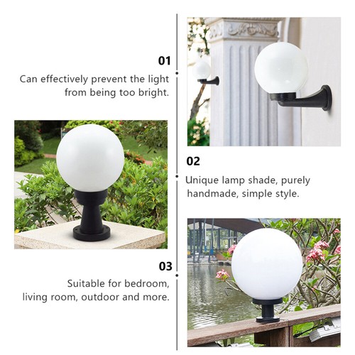 Ceiling Fan Light Globe Replacement Globes Lamp Shades for Ball Lampshade - Picture 6 of 10