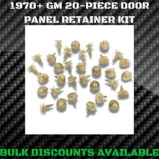 1970-1996 Impala Ss Interior Door Panel Buttons Clips Retainers Fasteners Gm Oem