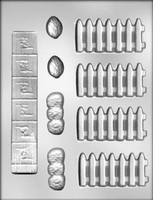 Fence & Sidewalk Chocolate Candy Mold From Ck 13683 - Fence & Sidewalk Chocolate Candy Mold From Ck 13683 -