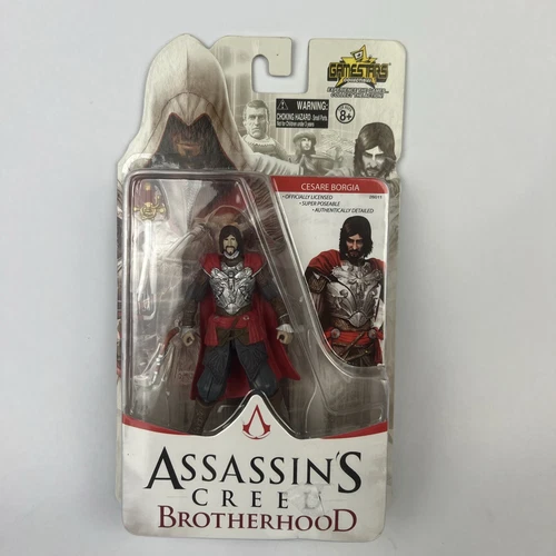 Assassin's Creed Brotherhood Gamestars Cesare Borgia Action Figure