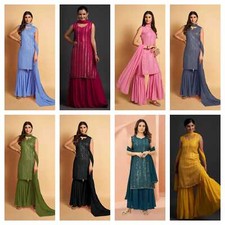 Readymade wedding sharara Salwar Kameez indian pakistani bollywood suit plazzo