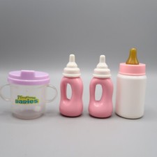 Baby Doll bottle sippy cup lot of 4