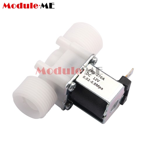DC12V/24V AC220-240V 1/2 3/4inch N/C Electric Solenoid Valve Magnetic Water Air - Picture 3 of 66