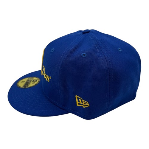 New Era X Just Don Golden State Warriors Hat Cap 7 3/8 Blue 59Fifty Fitted NBA - Picture 3 of 8