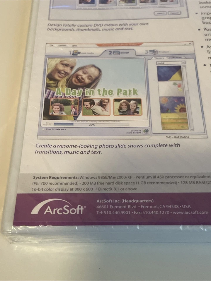 ArcSoft Slide Show Maker - Create Photo & Video DVDs/CDs - Image 3 of 3