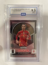 ⚽️ NICE 9.5 MINT + Aitana Bonmati 2026 FIFA World Cup Monopoly Prizm españa 🇪🇸