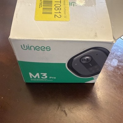 winees M3 Pro 2K Wired Outdoor/Indoor Security Camera, Cloud/Card Storage, Ai