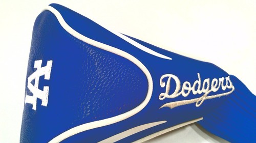 ✅ Los Angeles Dodgers~Paquete de 3~Cubiertas para cabeza de palos de golf contorno~Azul - Imagen 7 de 10
