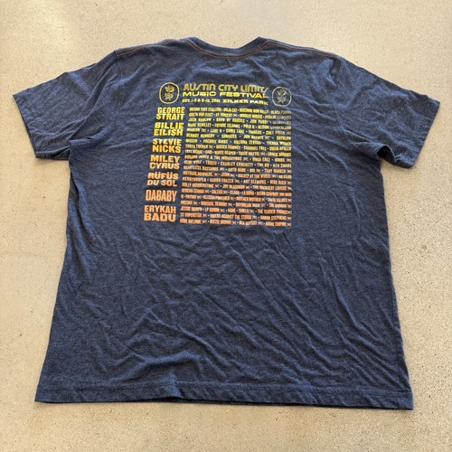 Howler Brothers 2021 Austin City Limits Music Festival T-shirt. Size L Navy/Gray - Picture 4 of 5