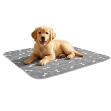 Washable Puppy Pads - Reusable Dog Pee Mats Stay in Place with Included Adhes...