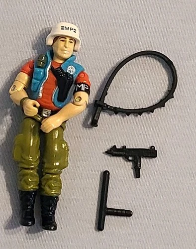 Vintage 1987 Law & Order G.I. Joe Hasbro Action Figure ARAH