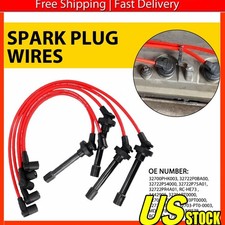 Spark Plug Wire Set For Honda Civic Del Sol 92-00 EG EK EJ D15/d16 Spiral Core B
