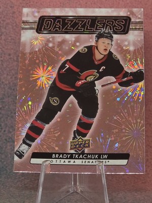 2023-24 Upper Deck #DZ-89 Brady Tkachuk Dazzlers Pink