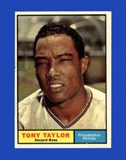 1961 Topps Set-Break #411 Tony Taylor EX-EXMINT *GMCARDS*
