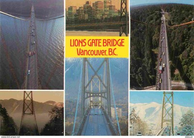 AK - Kanada - Vancouver - Lions Gate Bridge - Multiviews - Spanning ov