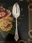 Tablespoon Wallace Rose Point Sterling Silver Table-/Serving Spoon No Monogram