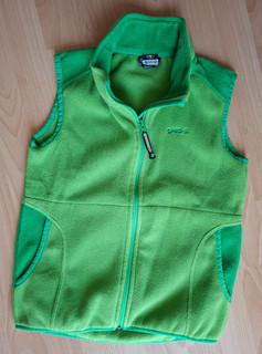 NEU Jako o Fleece Weste Polartec Gr 140 / 146 warm unisex grün